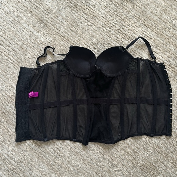 L’Agent by Agent Provovateur Black Bustier Size 32B - Picture 4 of 7